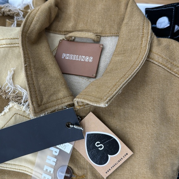 PHEELINGS
LEFT IN THE PAST" DENIM JACKET ONLY - Picture 7 of 7